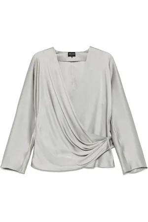 Giorgio Armani Blouses, female, , Size: 3XL Stylish Shirts Collection