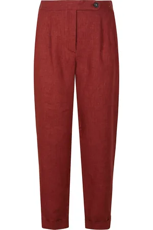 MASSIMO ALBA Tapered Trousers, female, , Size: XS Casual Cotton Trousers