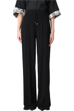 SIMONA CORSELLINI Wide Trousers, female, , Size: XS Wide Leg Drawstring Pants