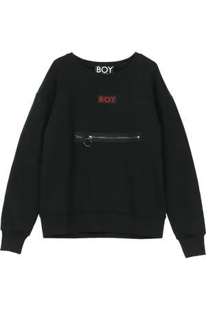 Boy London Sweatshirts, male, , Size: XL /Red Crewneck Sweatshirt