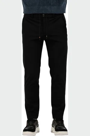 RRD Slim-fit Trousers, male, , Size: XL Technical drawstring pants, wrinkle-free fabric