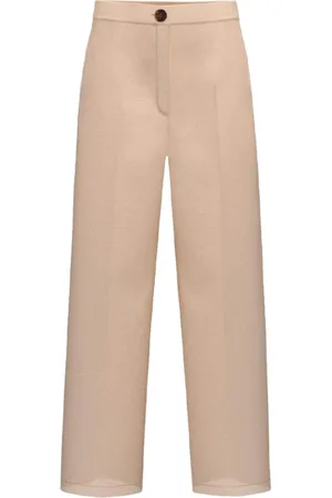MARELLA Straight Trousers, female, , Size: L Stylish Pants with 100% Composition