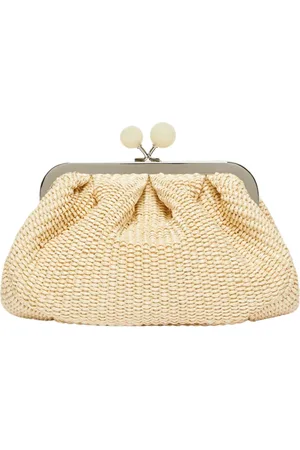 Max Mara Clutches, female, , Size: ONE SIZE Cream Pasticcino Bag small clutch