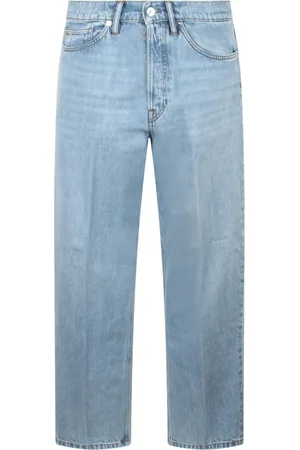 Nine In The Morning Straight Jeans, male, , Size: W34 Light Wash Carrot Fit Denim Jeans