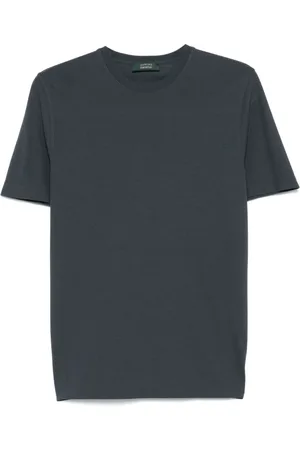 ZANONE T-Shirts, male, , Size: XL Grey T-shirts and Polos