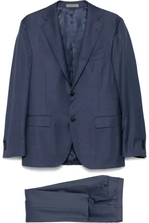 corneliani Single Breasted Suits, male, , Size: M Wool Suit Jacket