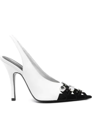 The Attico Pumps, female, , Size: 7 US Fiona Slingback Shoes in /Black