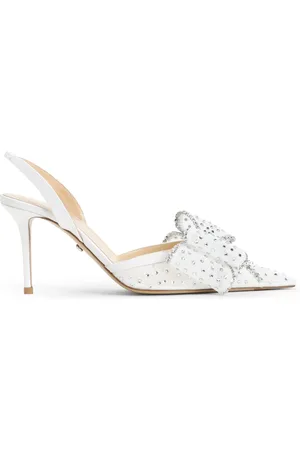 Mach & Mach Pumps, female, , Size: 10 US Le Cadeau Mesh Strass Heels