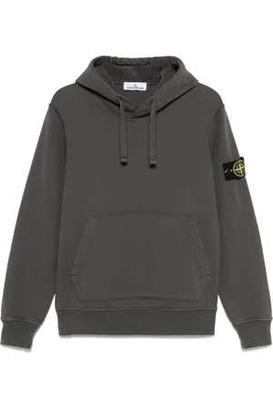 Stone Island Hoodies, male, , Size: L Garment Dyed Fleece Hoodie