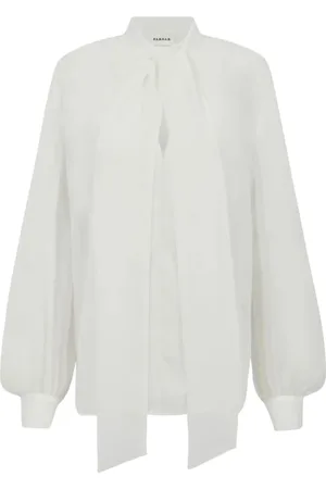 P.A.R.O.S.H. Blouses, female, , Size: L Elegant Polyester Shirt with Bow