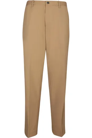 Nine In The Morning Chinos, male, , Size: S Beige Trousers for Men Stylish