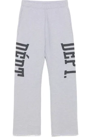 GALLERY DEPT. Straight Trousers, male, , Size: L Heather Grey Elasticated Waistband Shorts
