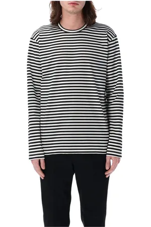 JUNYA WATANABE Long Sleeve Tops, male, , Size: L Striped Long Sleeve Tee