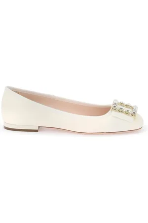 Roger Vivier Ballerinas, female, , Size: 6 US Crystal Buckle Ballerina Shoes