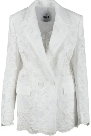 Msgm Blazers, female, , Size: XS Nylon Cotton Jacket