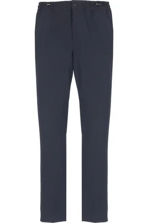 PT Torino Chinos, male, , Size: S Wool Trousers Elastic Waist Men