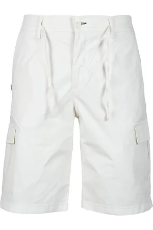 D.A. Daniele Alessandrini Casual Shorts, male, , Size: W32 Cotton Blend Grey Bermuda Shorts