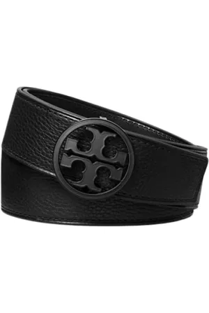Tory Burch Belts, female, , Size: L Circular Logo Buckle Belt