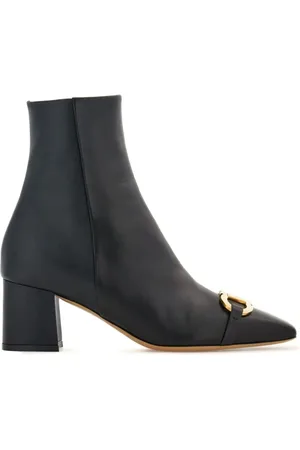 Salvatore Ferragamo Heeled Boots, female, , Size: 6 1/2 US Marilena Heeled Boots