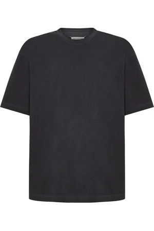 Maison Margiela T-Shirts, male, , Size: XL Ribbed crewneck short sleeves oversized t-shirt