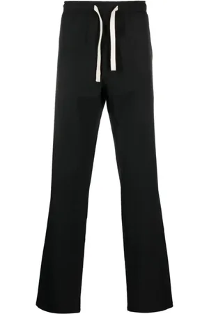 Palm Angels Straight Trousers, male, , Size: M PA Monogram Travel Pants
