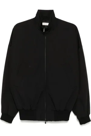FEAR OF GOD Bomber Jackets, male, , Size: XL Front Zip Jacket Ribbed Hem