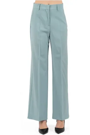 Max Mara Wide Trousers, female, , Size: S Casual Pants for Outings