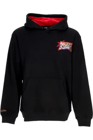 Mitchell & Ness Hoodies, male, , Size: XL NBA Premium Fleece Vintage Logo Hoodie