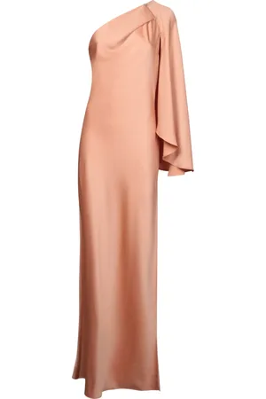 GENNY Maxi Dresses, female, , Size: XS One-Shoulder Satin Dress