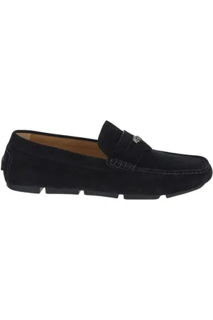 VERSACE Loafers, male, , Size: 11 US Leather Moccasins