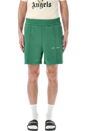 Palm Angels Casual Shorts, male, , Size: XL Logo Track Shorts