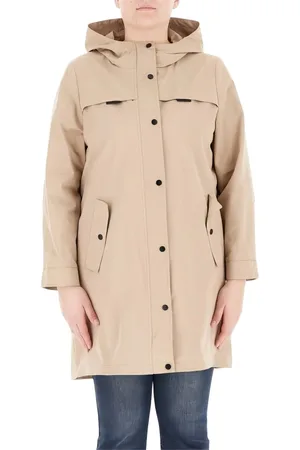 Elena Miro Single-Breasted Coats, female, , Size: XL Stylish Piumotto Seat Cushion
