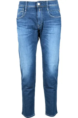 Replay Slim-fit Jeans, male, , Size: W32 Classic Denim Jeans