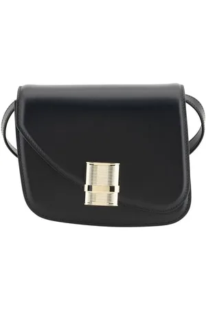 Salvatore Ferragamo Cross Body Bags, female, , Size: ONE SIZE Modern Geometric Flap Shoulder Bag