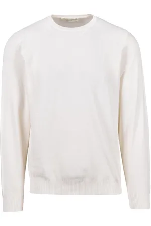 FILIPPO DE LAURENTIIS Round-neck Knitwear, male, , Size: L Cotton Knit Sweater