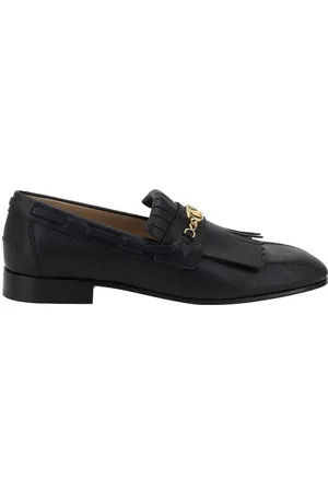 VALENTINO GARAVANI Loafers, male, , Size: 10 US VLogo Loafers with Fringing