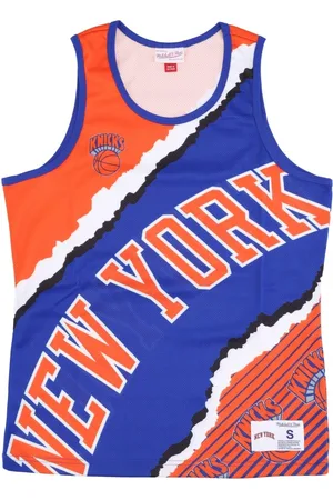 Mitchell & Ness Sportswear, male, , Size: L NY Knicks Basketball Tank Top