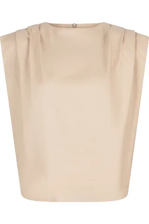 Josh V Sleeveless Tops, female, , Size: XL Suki Tops in Sand