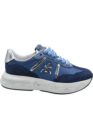 Premiata Sneakers, female, , Size: 7 US Laced Sneakers Retro Style