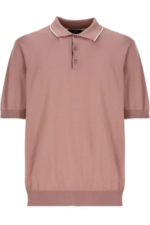 PESERICO SIGN Polo Shirts, male, , Size: M Cotton Polo Shirt with Collar