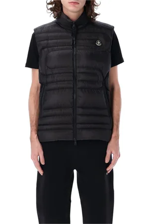 Moncler Vests, male, , Size: L Emeishan Snake-quilted Down Gilet