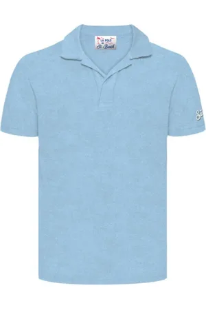MC2 SAINT BARTH Polo Shirts, male, , Size: S Light Polo Shirt Short Sleeve