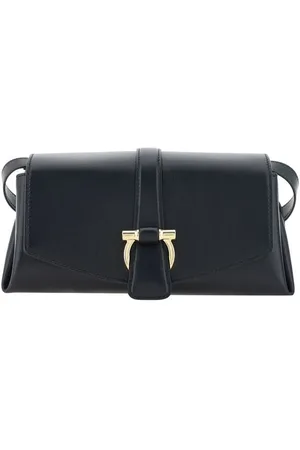 Salvatore Ferragamo Shoulder Bags, female, , Size: ONE SIZE Leather Flap Shoulder Bag