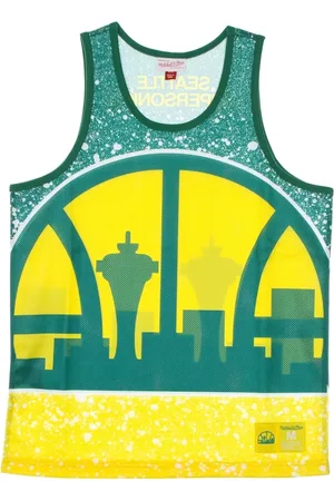 Mitchell & Ness Sportswear, male, , Size: S Seattle Supersonics Basketball Tank Top