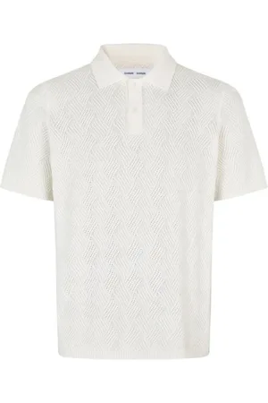 Samsøe Samsøe Polo Shirts, male, , Size: L Scandinavian Style Polo Shirt