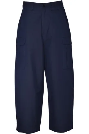 Sky High Farm Wide Trousers, male, , Size: S Cotton High-Waisted Pants