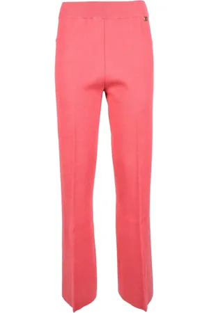 Twin-Set Wide Trousers, female, , Size: L Elegant Knit Trousers