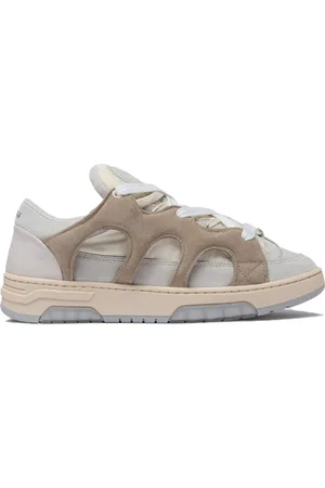 PAURA Sneakers, male, , Size: 8 US Italian Crafted Nylon and Suede Sneakers