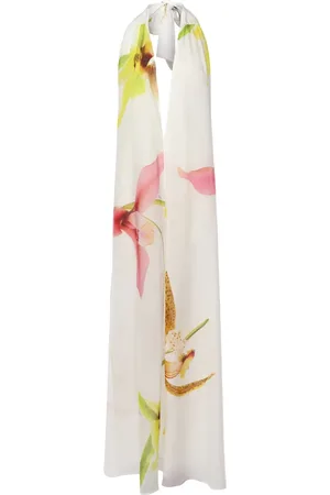GENNY Maxi Dresses, female, , Size: S White Dress Vestiti