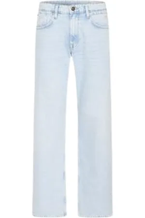 Blend Straight Jeans, male, , Size: W34 Wide Leg Jeans Flake Men